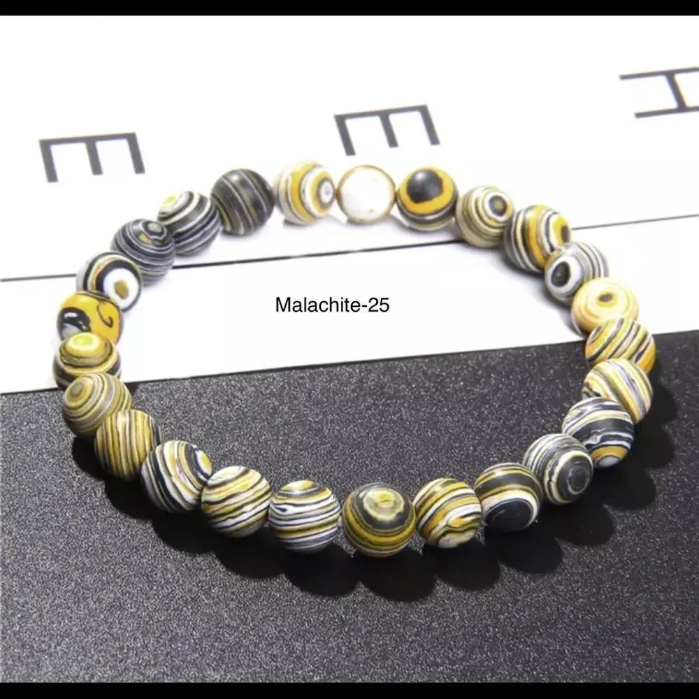 NATURAL STONE STRETCH BRACELETS‎
